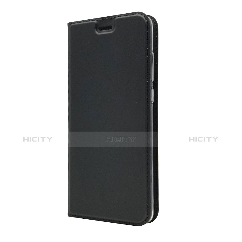 Funda de Cuero Cartera con Soporte L02 para Huawei P30 Negro