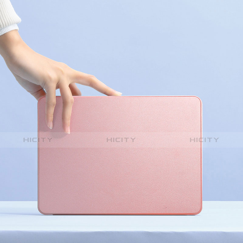 Funda de Cuero Cartera con Soporte L03 para Apple iPad Pro 11 (2018) Rosa