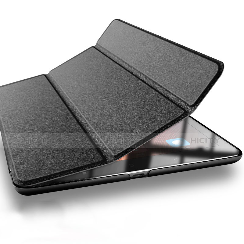 Funda de Cuero Cartera con Soporte L03 para Xiaomi Mi Pad 2 Negro