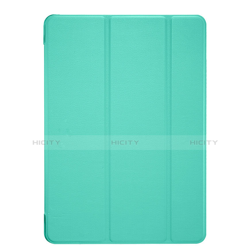 Funda de Cuero Cartera con Soporte L06 para Apple iPad Mini 4 Verde