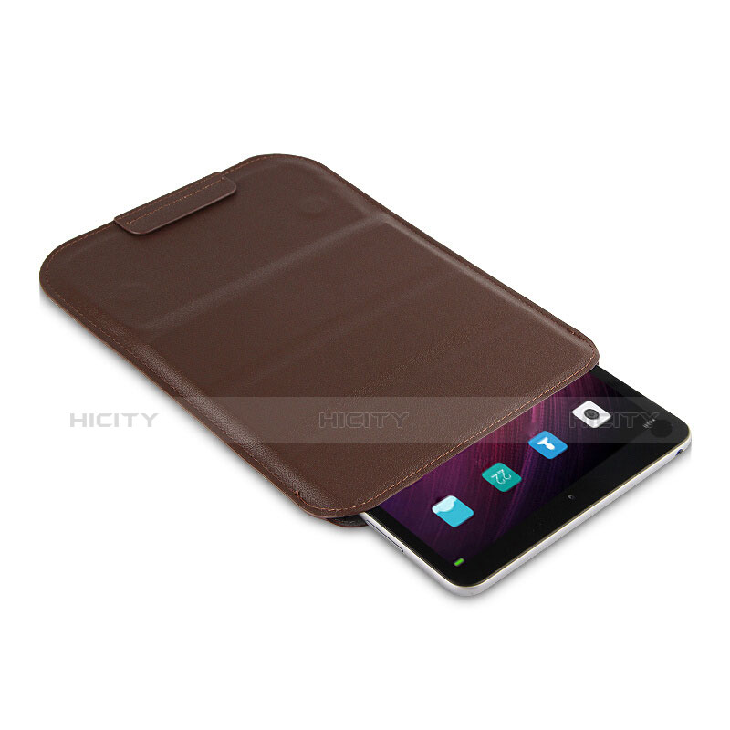 Funda de Cuero Cartera con Soporte L09 para Huawei MediaPad M5 8.4 SHT-AL09 SHT-W09 Marron