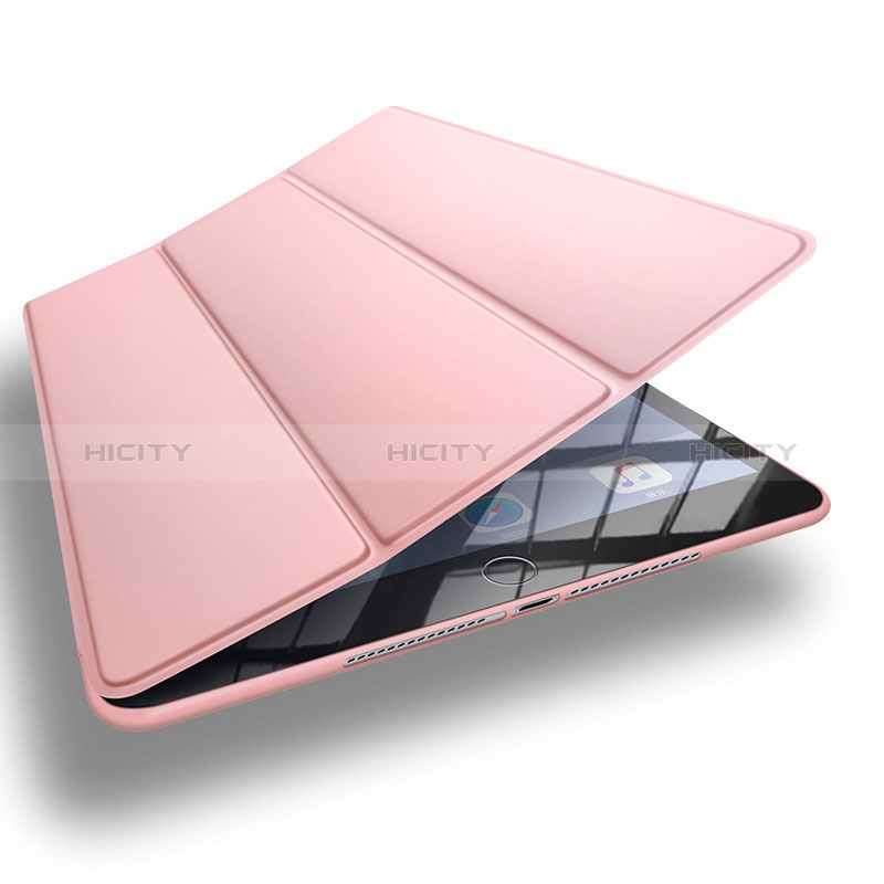 Funda de Cuero Cartera con Soporte L11 para Apple New iPad 9.7 (2018) Oro Rosa