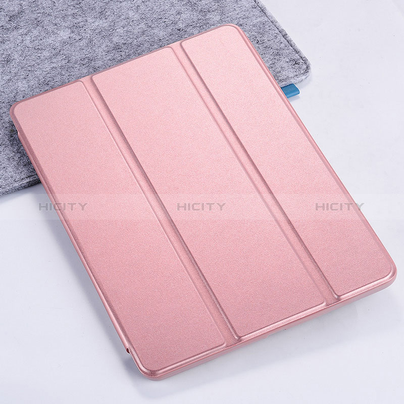 Funda de Cuero Cartera con Soporte L11 para Apple New iPad 9.7 (2018) Oro Rosa