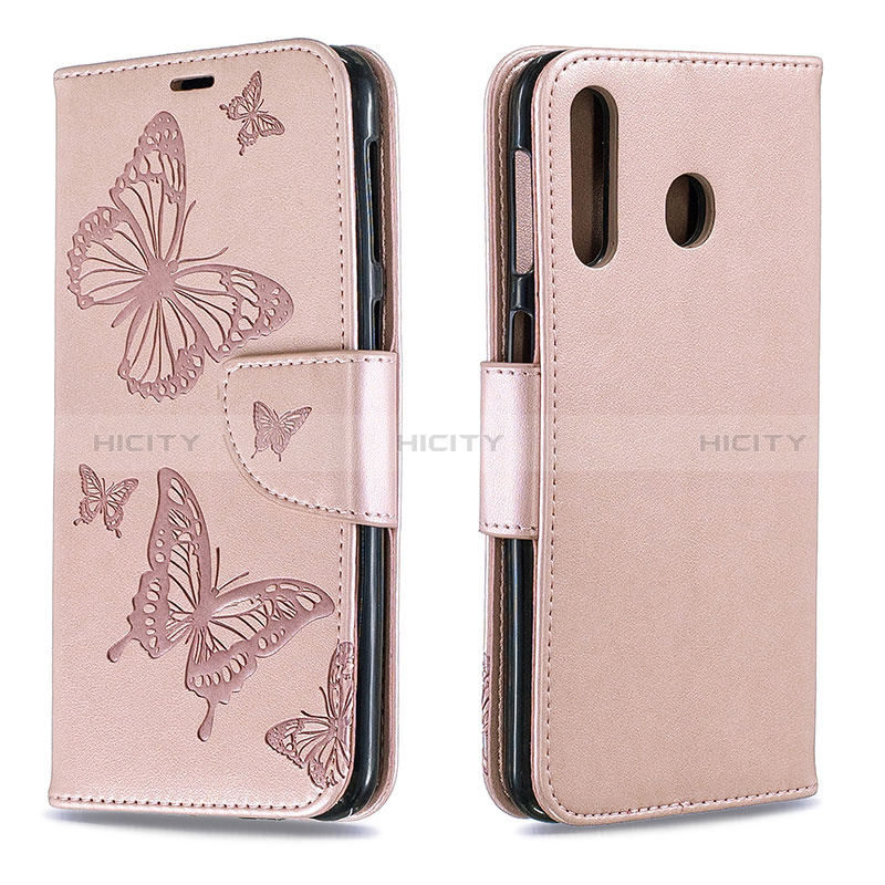 Funda de Cuero Cartera con Soporte Mariposa Carcasa B01F para Samsung Galaxy A40s