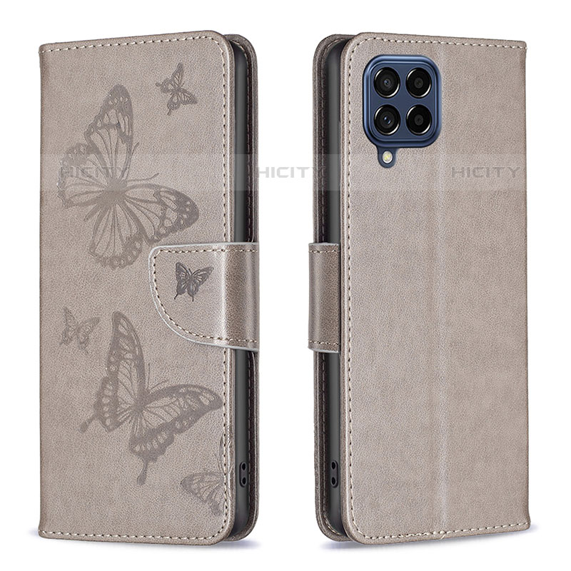 Funda de Cuero Cartera con Soporte Mariposa Carcasa B01F para Samsung Galaxy M53 5G