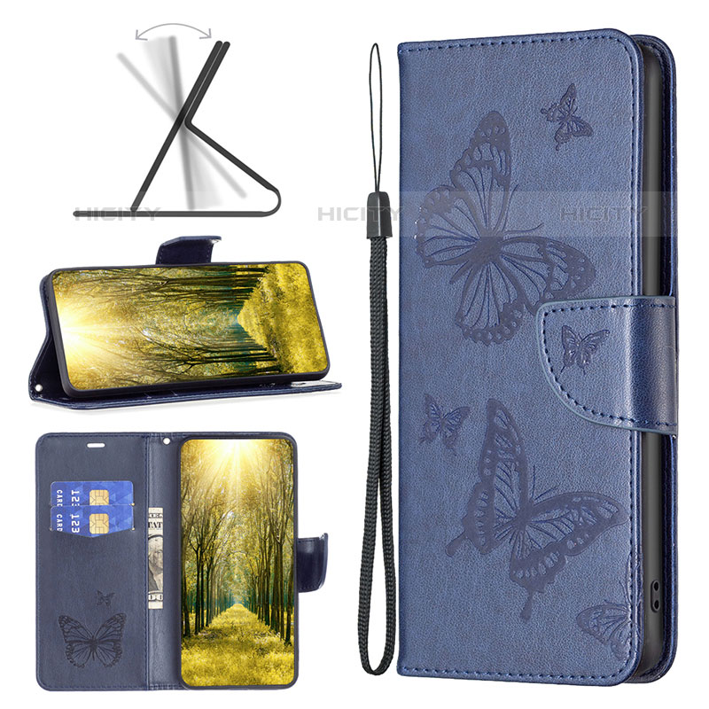 Funda de Cuero Cartera con Soporte Mariposa Carcasa B01F para Samsung Galaxy M53 5G