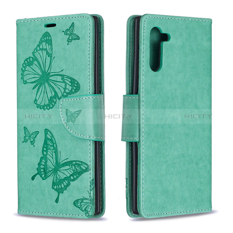 Funda de Cuero Cartera con Soporte Mariposa Carcasa B01F para Samsung Galaxy Note 10 5G