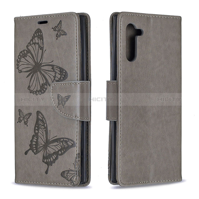 Funda de Cuero Cartera con Soporte Mariposa Carcasa B01F para Samsung Galaxy Note 10 5G