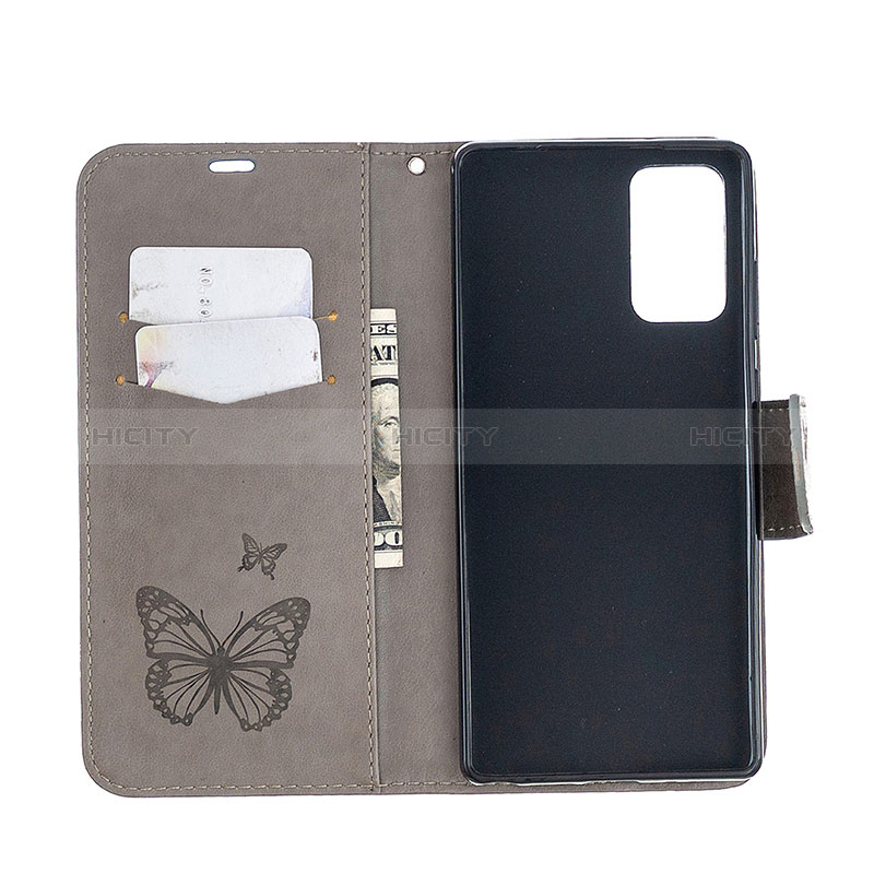 Funda de Cuero Cartera con Soporte Mariposa Carcasa B01F para Samsung Galaxy Note 20 5G