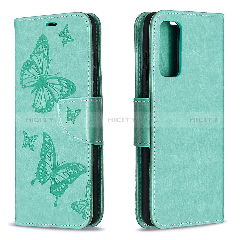 Funda de Cuero Cartera con Soporte Mariposa Carcasa B01F para Samsung Galaxy S20 Lite 5G