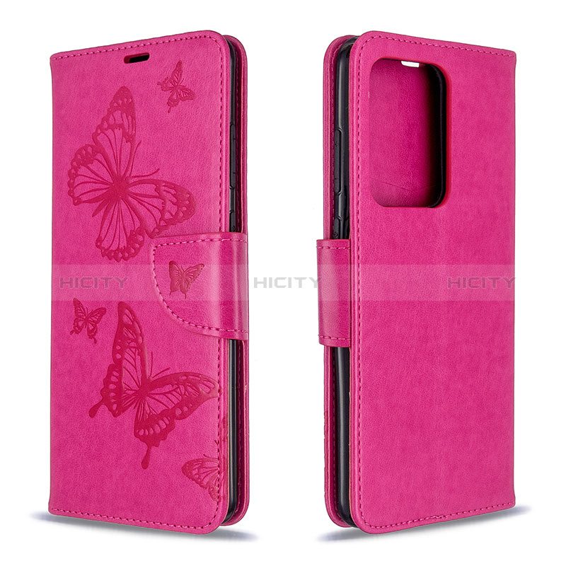 Funda de Cuero Cartera con Soporte Mariposa Carcasa B01F para Samsung Galaxy S20 Plus 5G