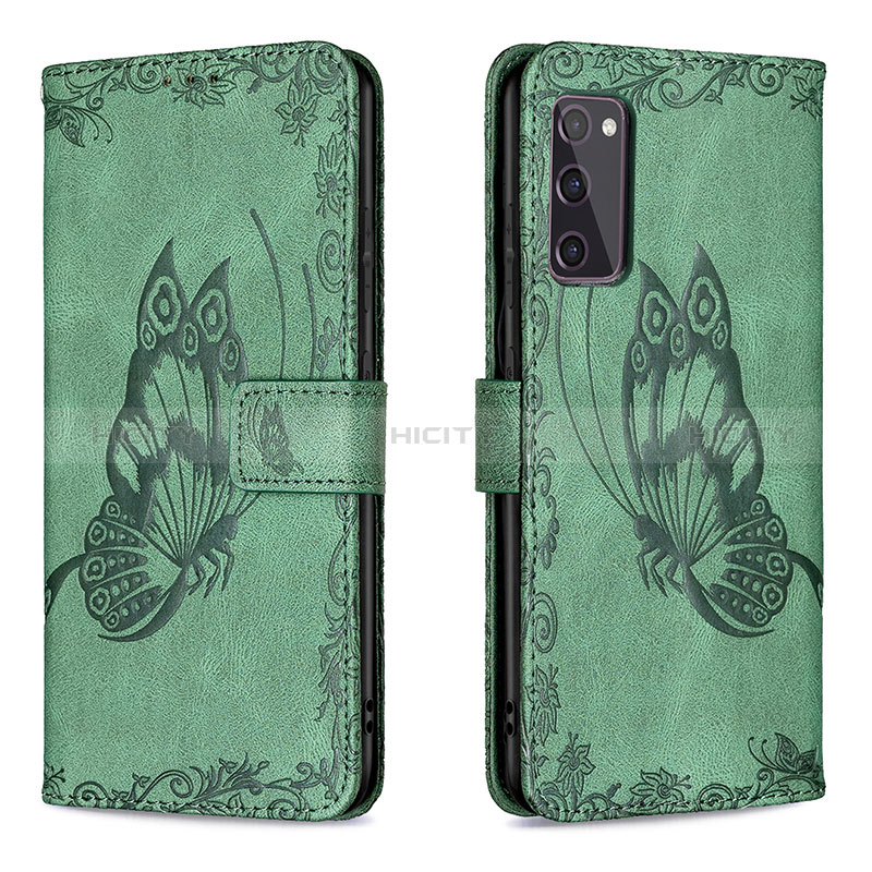 Funda de Cuero Cartera con Soporte Mariposa Carcasa B02F para Samsung Galaxy S20 FE (2022) 5G