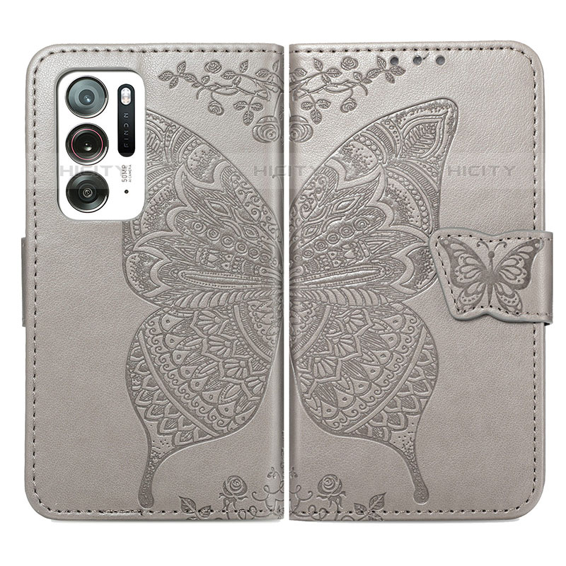 Funda de Cuero Cartera con Soporte Mariposa Carcasa para Oppo Find N 5G