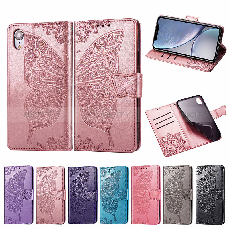 Funda de Cuero Cartera con Soporte Mariposa Carcasa para Samsung Galaxy A81