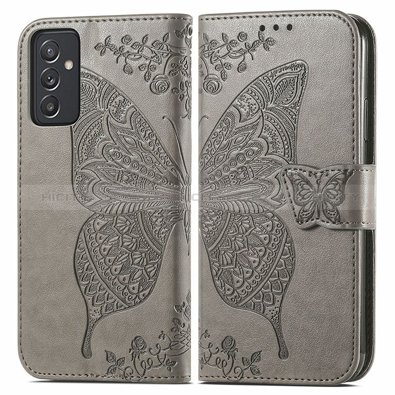 Funda de Cuero Cartera con Soporte Mariposa Carcasa para Samsung Galaxy Quantum2 5G