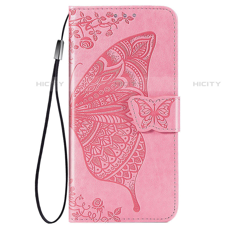 Funda de Cuero Cartera con Soporte Mariposa Carcasa para Samsung Galaxy S21 Ultra 5G