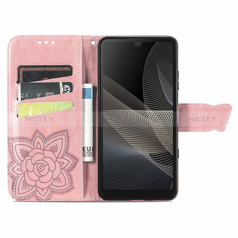 Funda de Cuero Cartera con Soporte Mariposa Carcasa para Sony Xperia Ace II