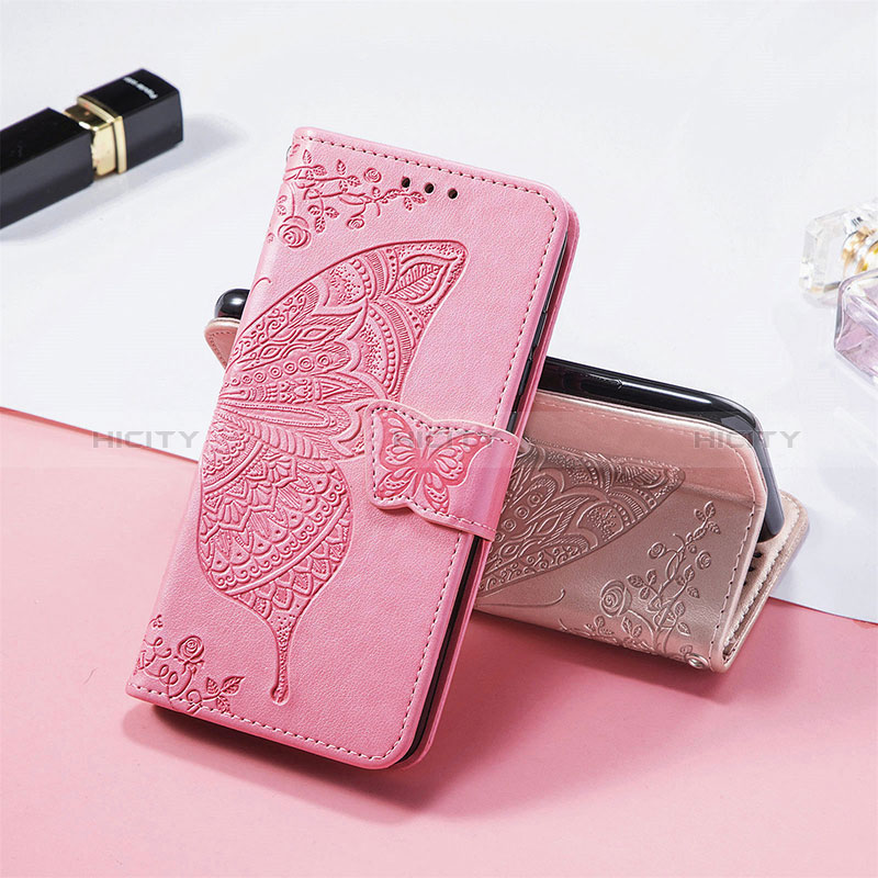 Funda de Cuero Cartera con Soporte Mariposa Carcasa para Vivo Y76 5G