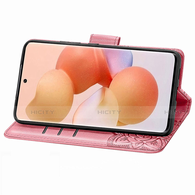 Funda de Cuero Cartera con Soporte Mariposa Carcasa para Xiaomi Mi 12 5G