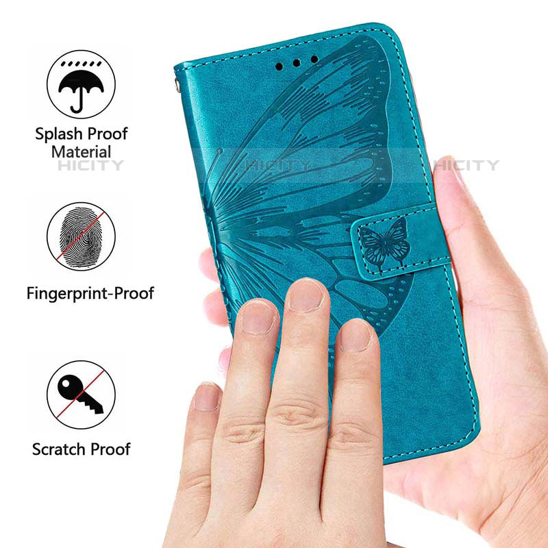 Funda de Cuero Cartera con Soporte Mariposa Carcasa Y01B para Oppo Reno6 Pro 5G