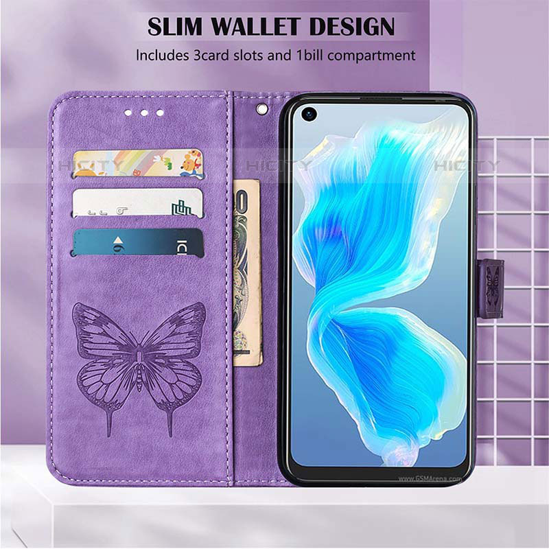 Funda de Cuero Cartera con Soporte Mariposa Carcasa Y01B para Oppo Reno7 5G