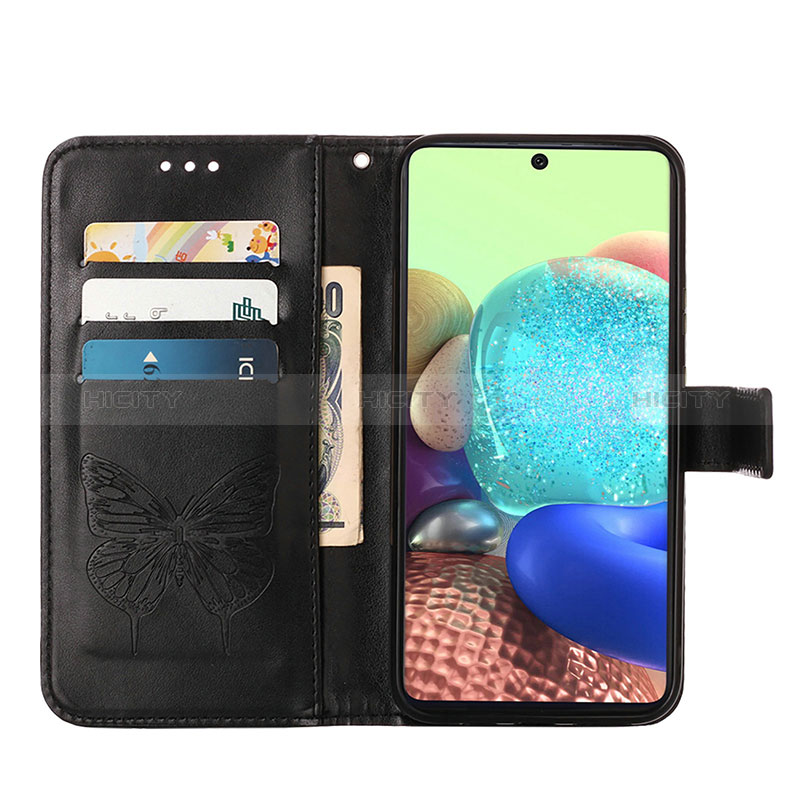 Funda de Cuero Cartera con Soporte Mariposa Carcasa Y01B para Samsung Galaxy A71 4G A715