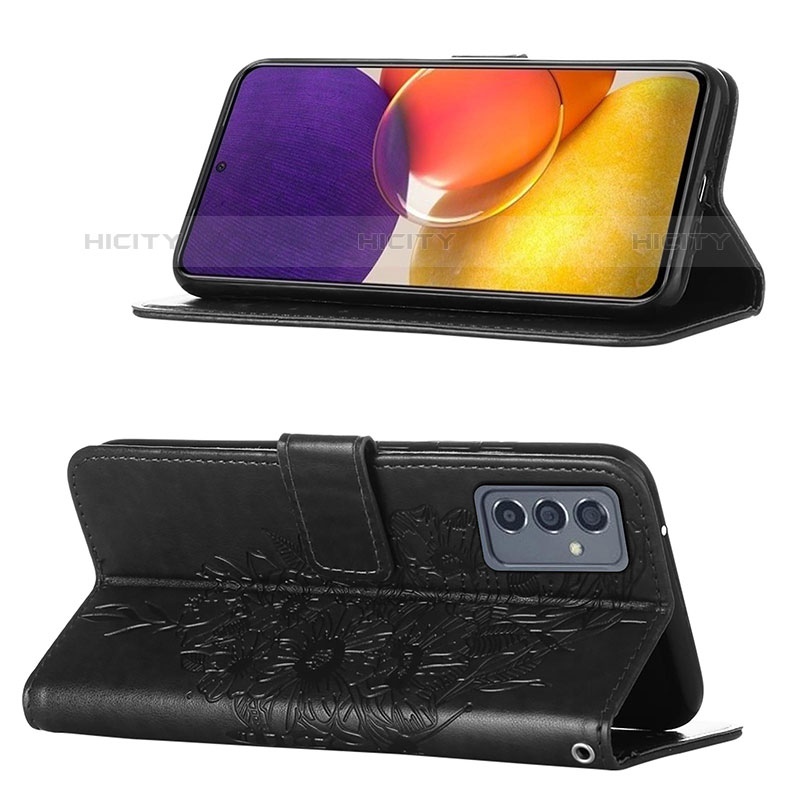 Funda de Cuero Cartera con Soporte Mariposa Carcasa Y01B para Samsung Galaxy Quantum2 5G