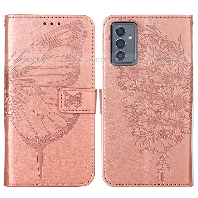 Funda de Cuero Cartera con Soporte Mariposa Carcasa Y01B para Samsung Galaxy Quantum2 5G