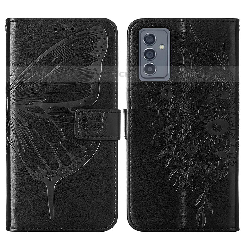 Funda de Cuero Cartera con Soporte Mariposa Carcasa Y01B para Samsung Galaxy Quantum2 5G