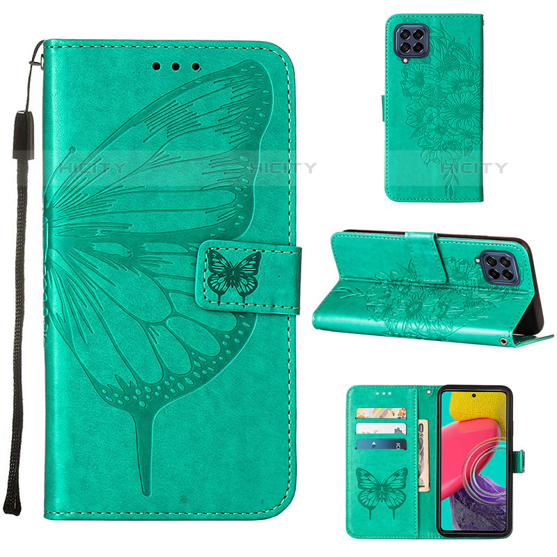 Funda de Cuero Cartera con Soporte Mariposa Carcasa Y02B para Samsung Galaxy M53 5G