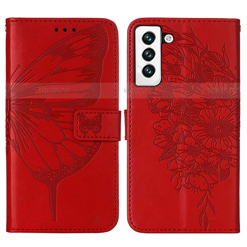 Funda de Cuero Cartera con Soporte Mariposa Carcasa Y06B para Samsung Galaxy S22 Plus 5G