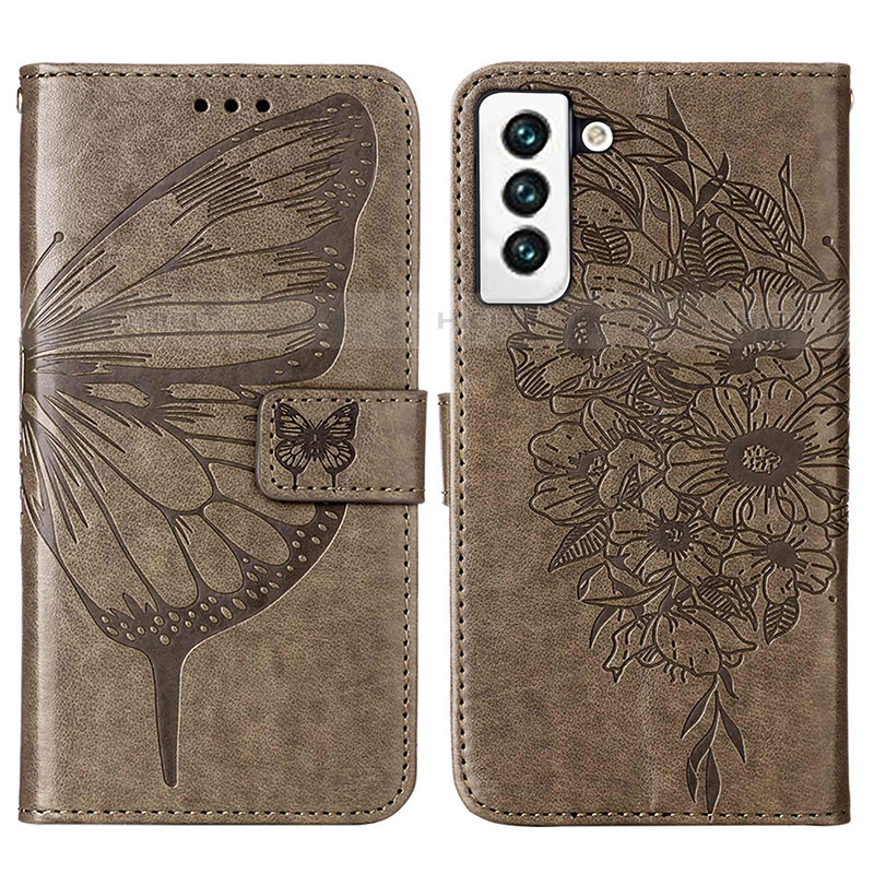 Funda de Cuero Cartera con Soporte Mariposa Carcasa Y06B para Samsung Galaxy S22 Plus 5G