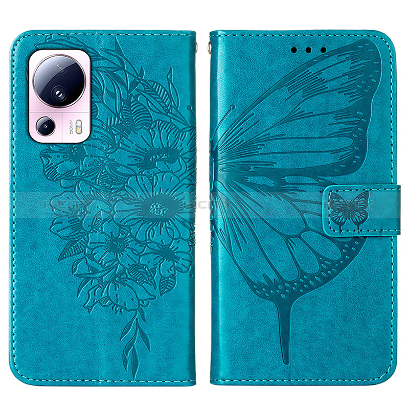 Funda de Cuero Cartera con Soporte Mariposa Carcasa YB1 para Xiaomi Mi 13 Lite 5G