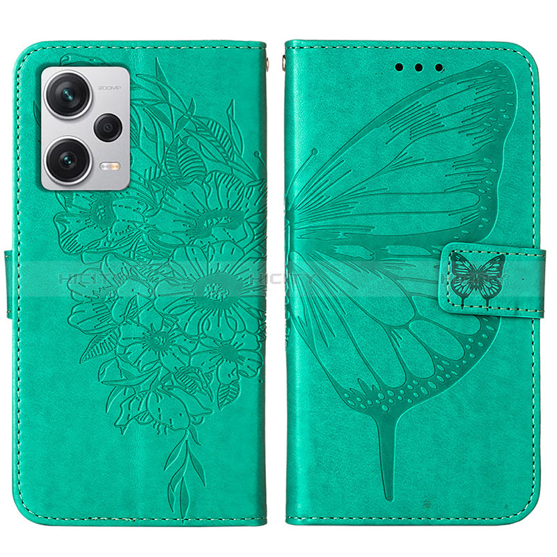 Funda de Cuero Cartera con Soporte Mariposa Carcasa YB1 para Xiaomi Redmi Note 12 Explorer