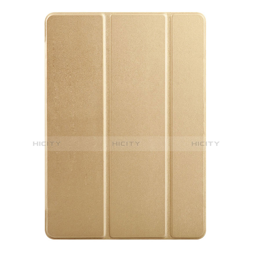 Funda de Cuero Cartera con Soporte para Apple iPad Air 2 Oro