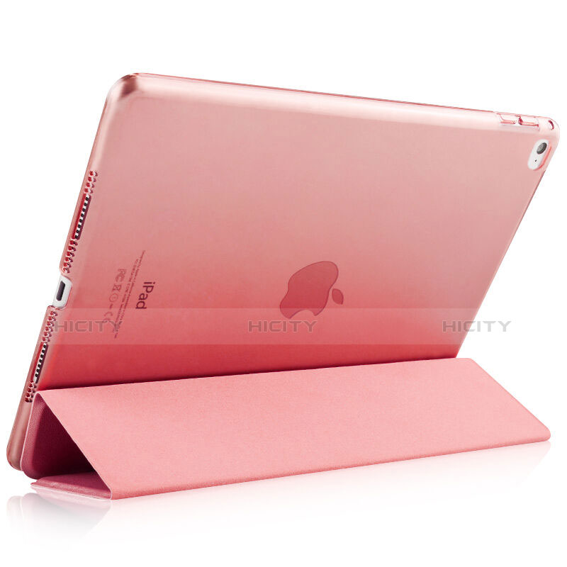 Funda de Cuero Cartera con Soporte para Apple iPad Air 2 Rosa