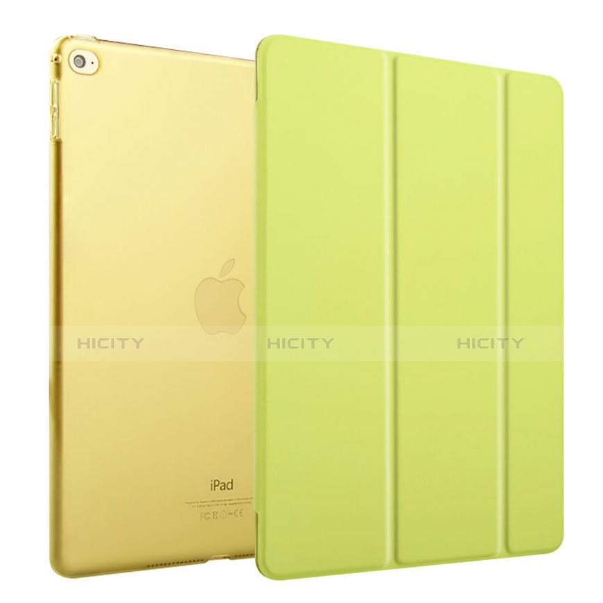 Funda de Cuero Cartera con Soporte para Apple iPad Mini 4 Verde