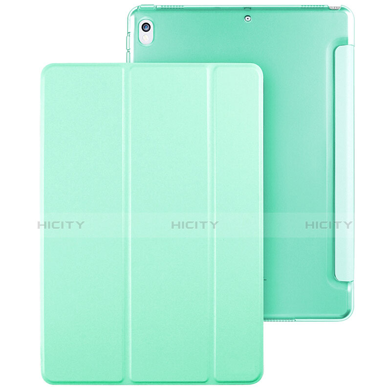 Funda de Cuero Cartera con Soporte para Apple iPad Pro 10.5 Verde