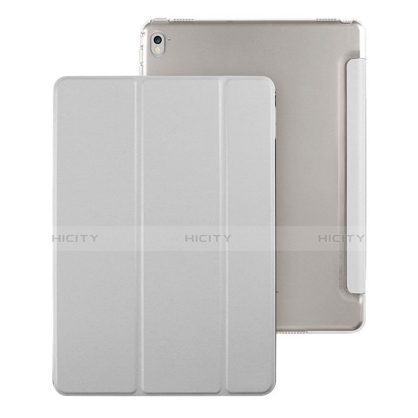 Funda de Cuero Cartera con Soporte para Apple iPad Pro 9.7 Blanco