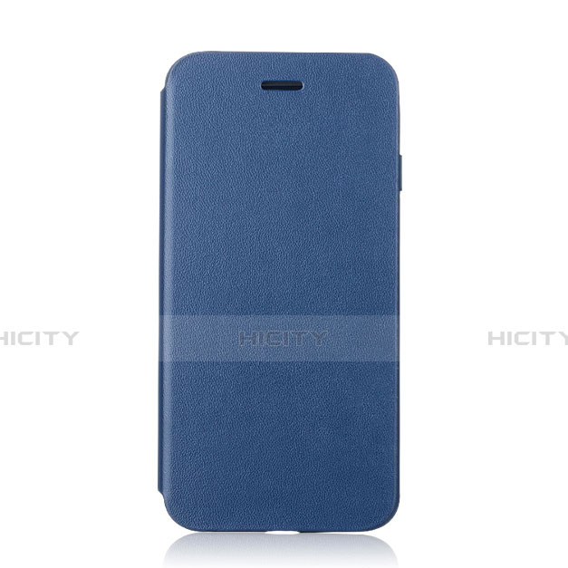 Funda de Cuero Cartera con Soporte para Apple iPhone 6S Plus Azul