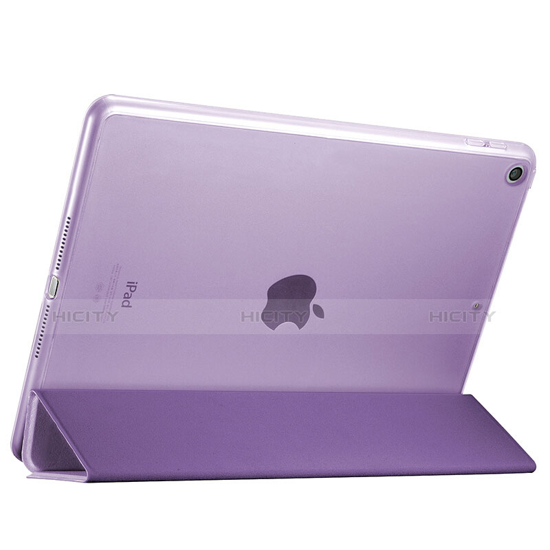 Funda de Cuero Cartera con Soporte para Apple New iPad 9.7 (2017) Morado