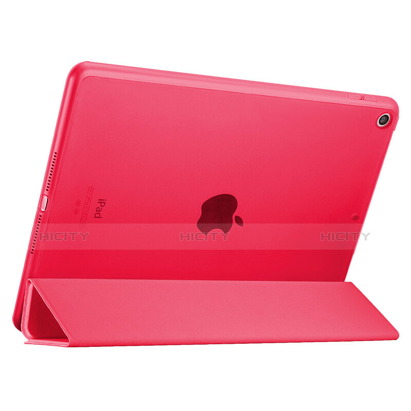 Funda de Cuero Cartera con Soporte para Apple New iPad 9.7 (2017) Rojo