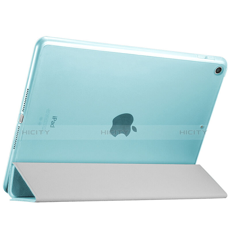 Funda de Cuero Cartera con Soporte para Apple New iPad Pro 9.7 (2017) Azul Cielo