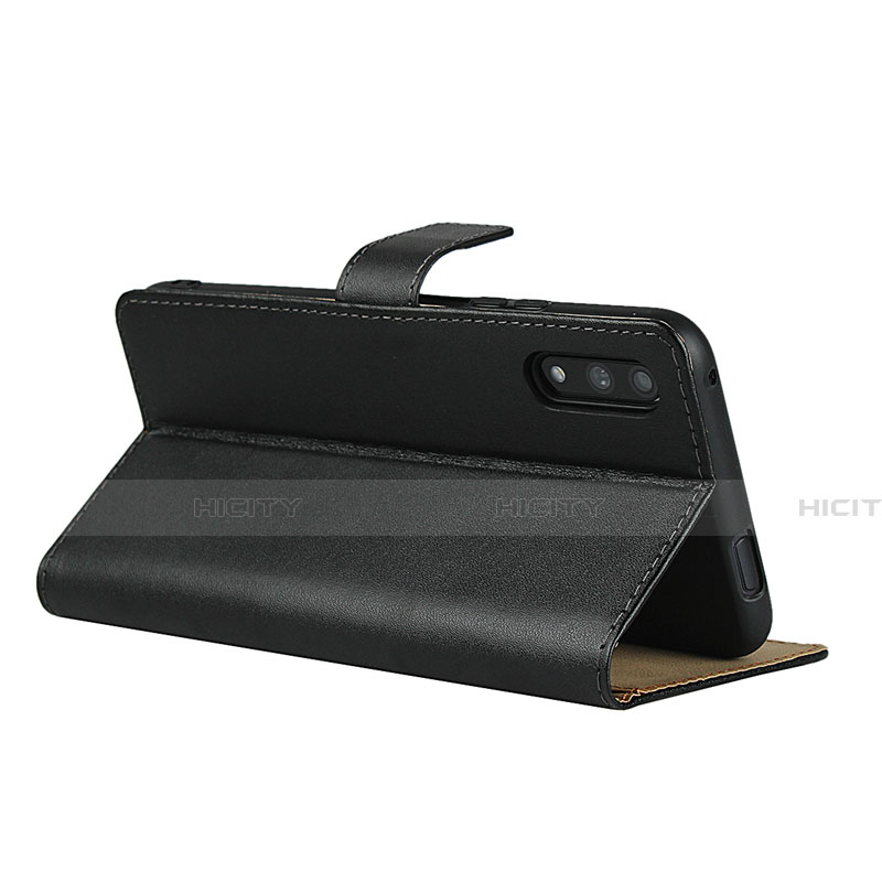 Funda de Cuero Cartera con Soporte para Huawei Honor 9X Negro