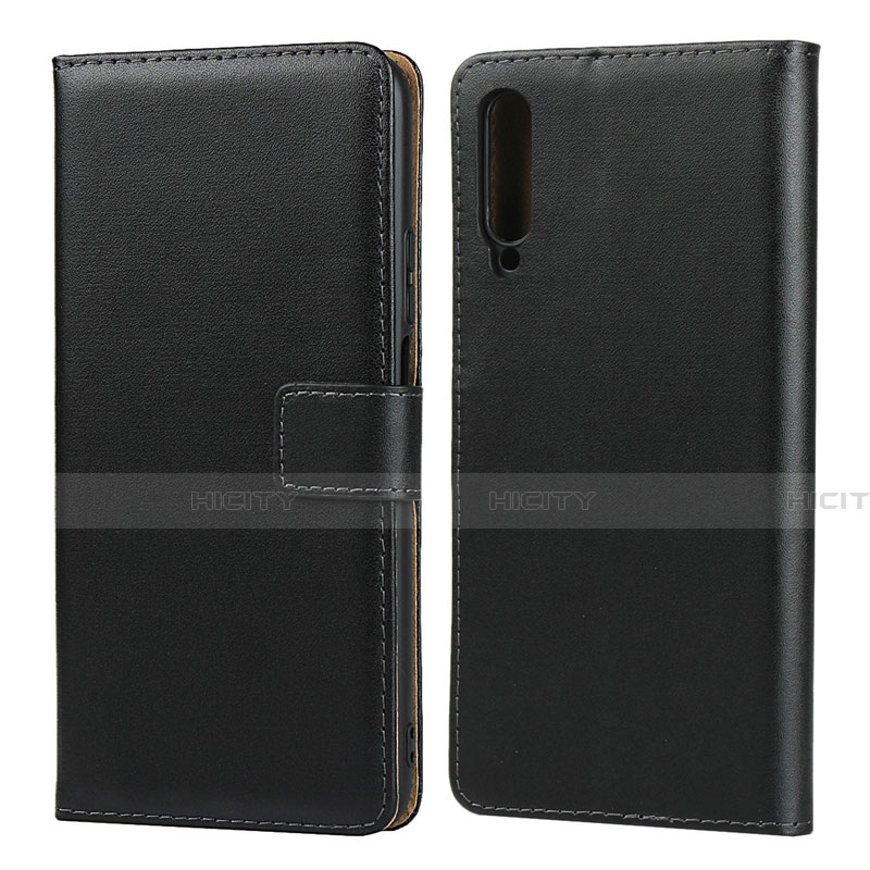 Funda de Cuero Cartera con Soporte para Huawei Honor 9X Pro Negro