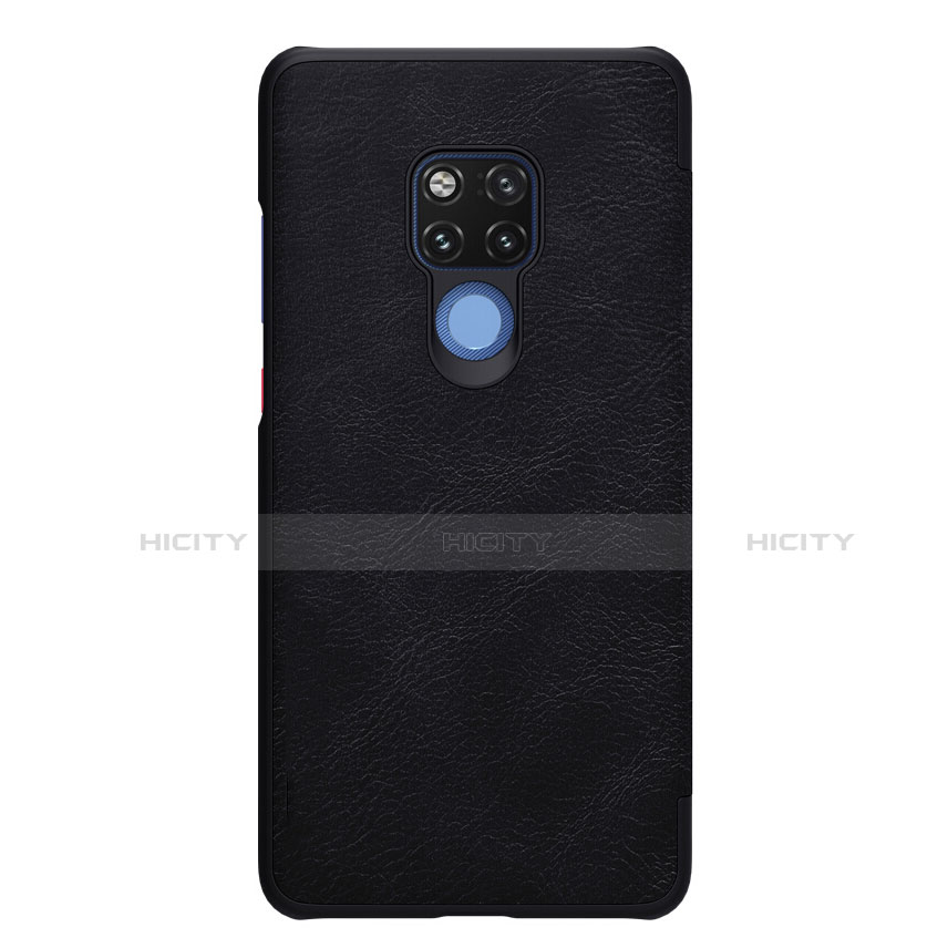 Funda de Cuero Cartera con Soporte para Huawei Mate 20 X 5G Negro