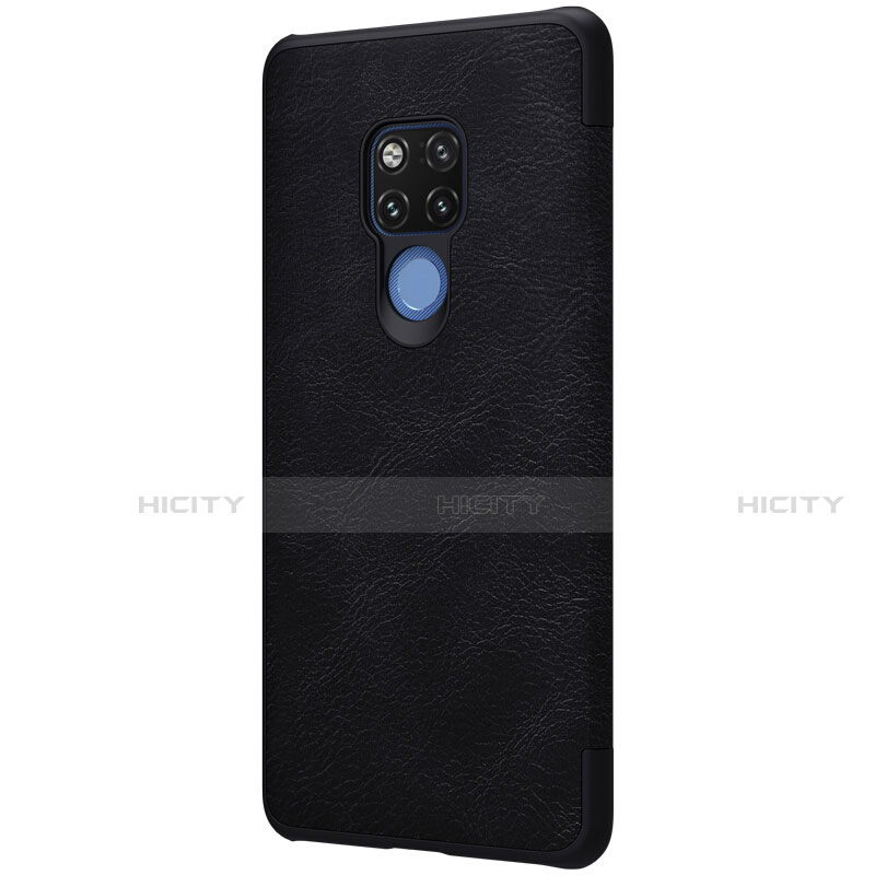 Funda de Cuero Cartera con Soporte para Huawei Mate 20 X 5G Negro