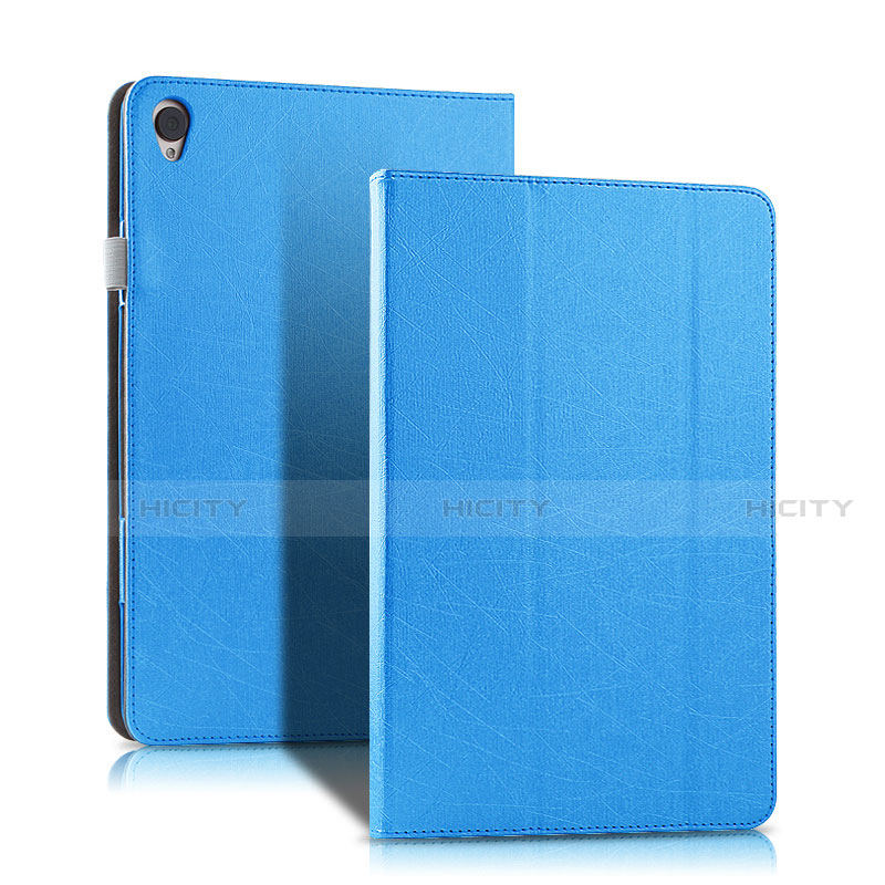 Funda de Cuero Cartera con Soporte para Huawei MatePad 10.8 Azul