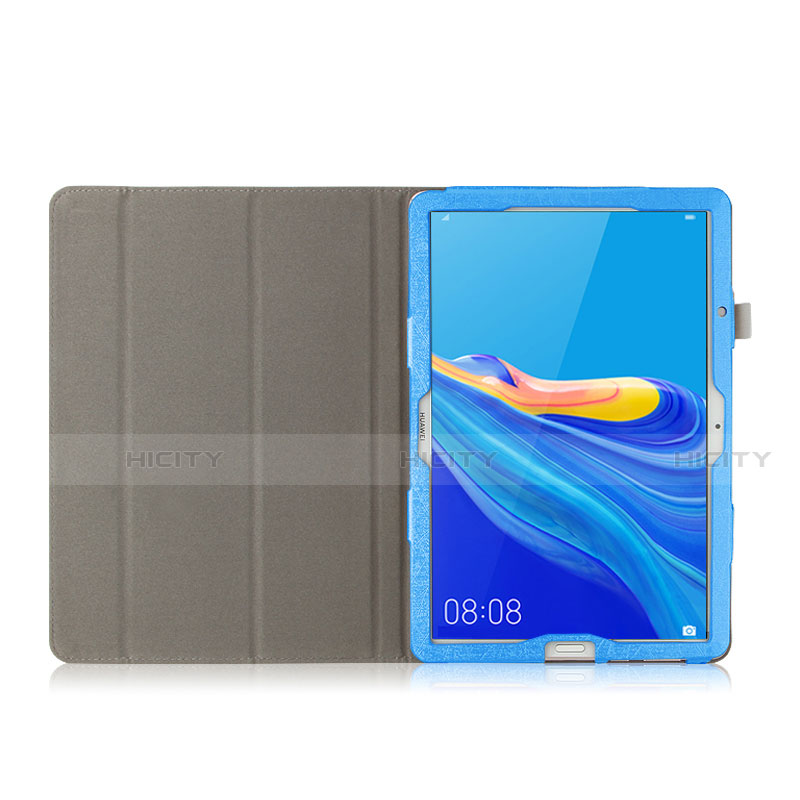 Funda de Cuero Cartera con Soporte para Huawei MatePad 10.8 Azul