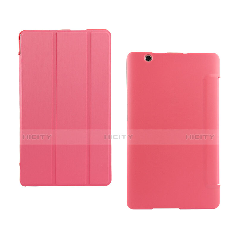 Funda de Cuero Cartera con Soporte para Huawei Mediapad M3 8.4 BTV-DL09 BTV-W09 Rojo